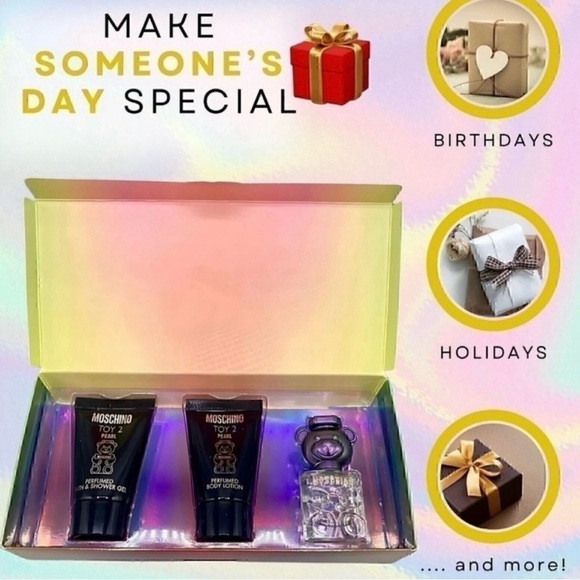 Moschino Other - MOSCHINO Toy 2 Pearl Boxed Set $50 Size: OS Moschino NWT NIB